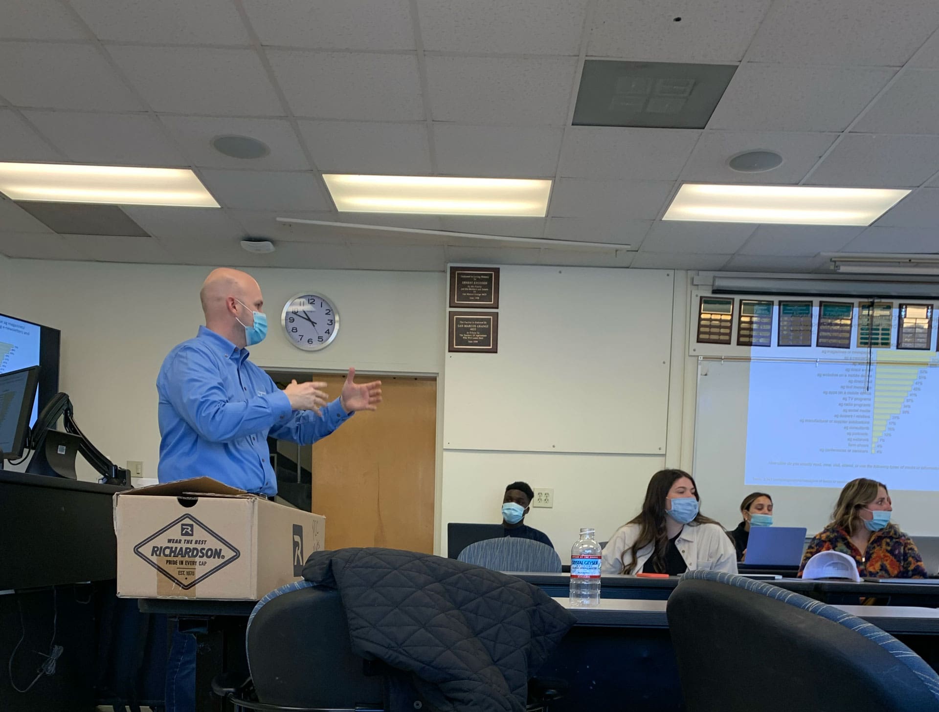 Cal Poly agriculture program lecture